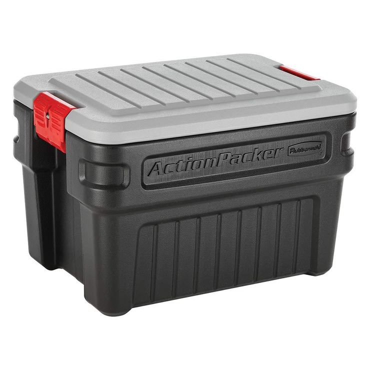 an image of a cooler with the word actionpacker on it's side