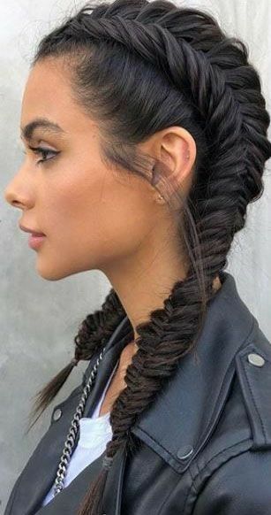 Hair Looks Best Braid Styles, Halloweenský Makeup, Gorgeous Braids, Fishtail Braid, Olivia Culpo, Peinados Fáciles Para Cabello Corto, Beautiful Braids, Penteado Cabelo Curto