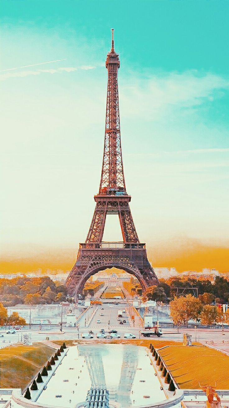 the eiffel tower in paris, france