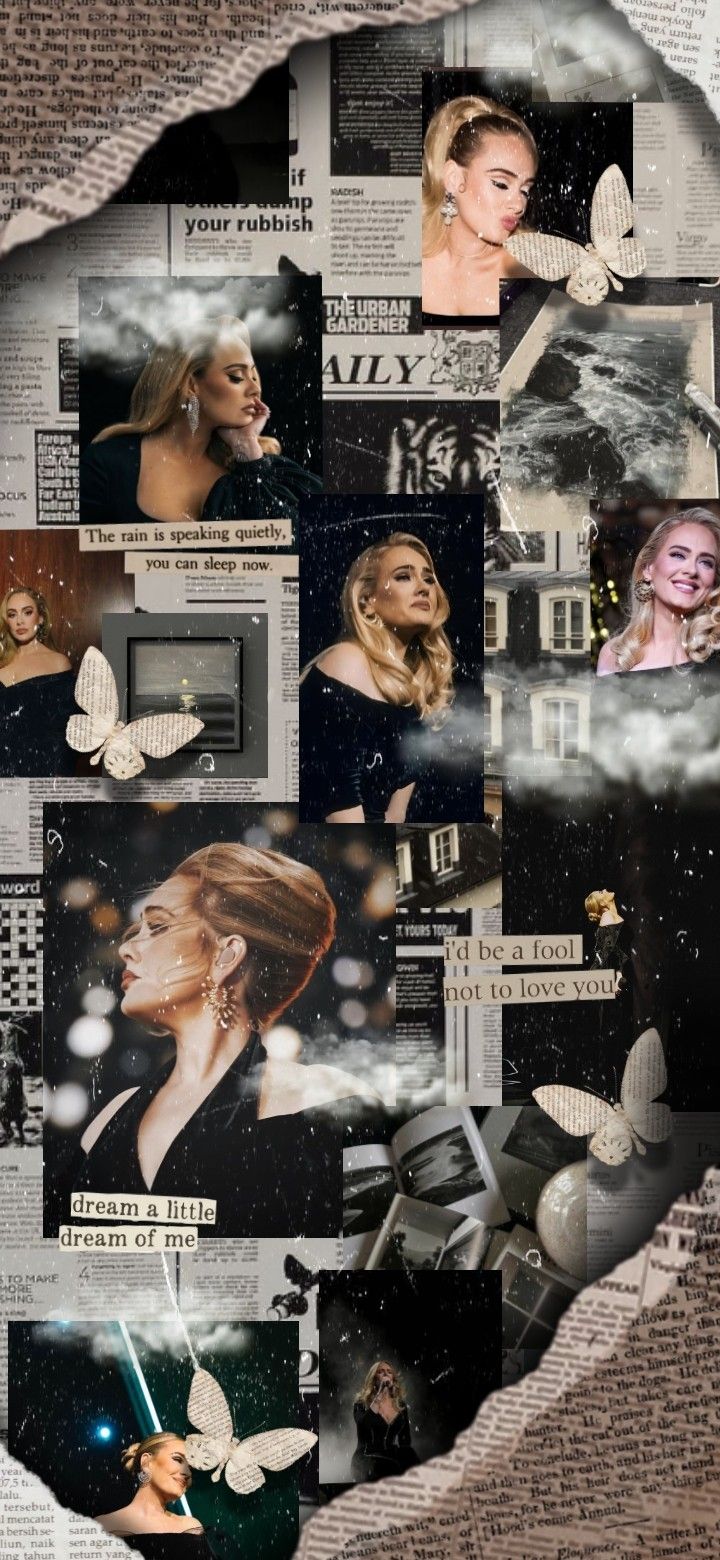 •Fondo de Pantalla de Adele• Wallpaper Backgrounds Music Albums, Wallpapers Music Aesthetic, Personality Astetic, Singers Aesthetic Wallpaper, Singers Wallpaper Aesthetic, Adele Astethic, Adele Ipad Wallpaper, Adele Tattoo Ideas, Adele Wallpaper Aesthetic