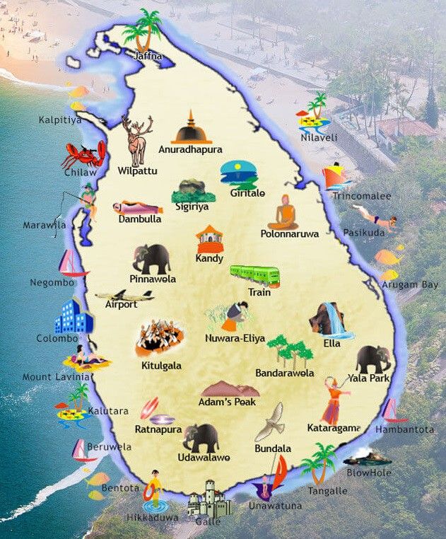 Sri Lanka Travel Map @pin Srilanka Tourism, Sri Lanka Honeymoon, Travel Sri Lanka, Travel India Beautiful Places, Travel Doodles, Travel Infographic, Holiday Travel Destinations, Travel India, Excel Tutorials