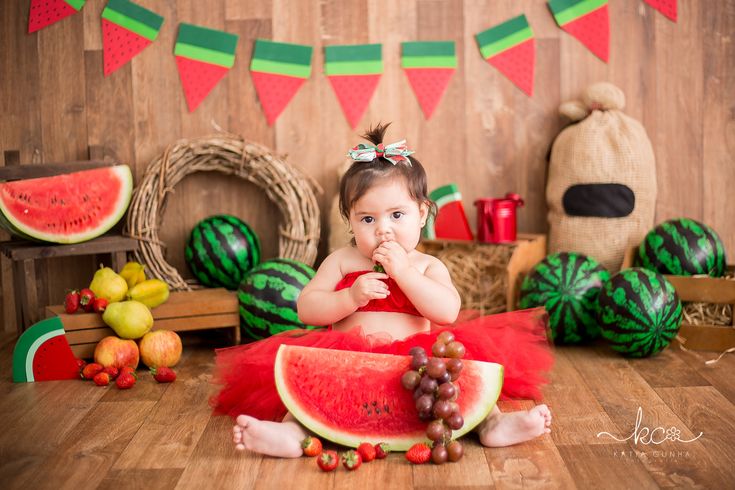 Watermelon Photoshoot, Purple Colour Wallpaper, Penny Picture, Watermelon Theme, Funny Yugioh Cards, Baby Fruit, Fruits Photos, Indian Baby, Watermelon Birthday