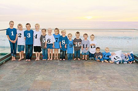 a group of young boys standing next to each other