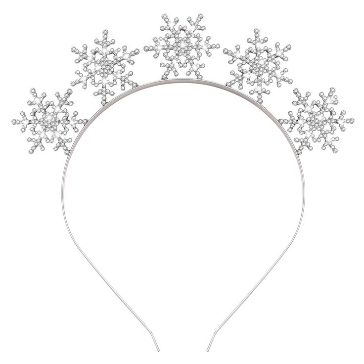 PRICES MAY VARY. Christmas Headbands for Women :Are you looking out for adorable accessories to go with your festive costumes? These Xmas themed snow flake head bands dazzle the crowd at your Xmas holiday party.Fun Christmas shiny rhinestone hair hoop will be surely the star of the party. Perfect as Party Favor, Christmas Party photo prop,Christmas classroom games, cookie, Office decorations ,bingo theme party decorations for adults ladies ,Holiday Outfit, December School Spirit, Ugly Sweater Ch Whimsical Crown Headband As Gift, Whimsical Crown-shaped Headband For Gifts, Whimsical Christmas Party Headband, Festive Adjustable Crown Headband, Festive Adjustable Crown-shaped Headband, Holiday Headband Gift, Christmas Gift Hair Accessories With Matching Headband, Adjustable Holiday Headpieces For Gifts, Adjustable Holiday Headpieces For Gift