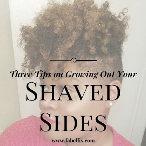 Growing Out Undercut Hairstyles Tips, Shaved Natural Hair, Curly Hair Shaved Side, Shaved Curly Hair, Growing Out Undercut, Growing Short Hair, Undercut Natural Hair, Hair Stars, Natural Tapered Cut