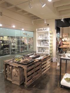 the interior of a store with many items on display