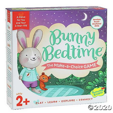 bunny bedtime the make - a - choice game for kids ages 2 and up