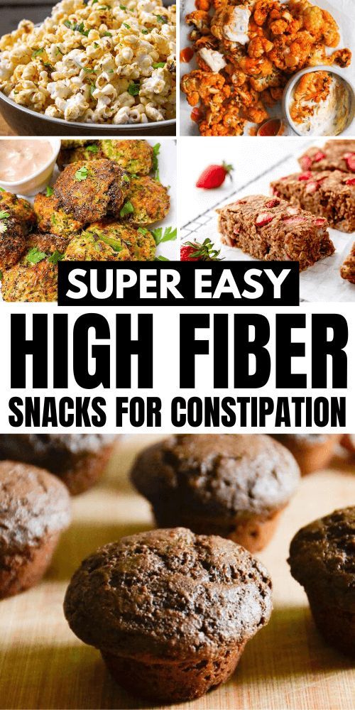 super easy high fiber snacks for consumption