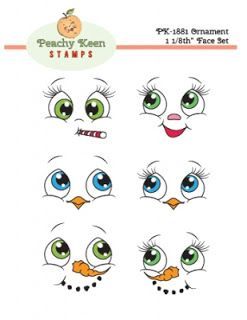 cartoon eyes with different expressions for each character