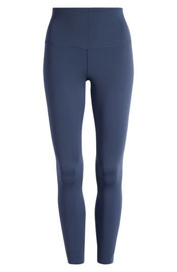 Sporty leggings made from midweight four-way-stretch fabric hold you in during activities, but are comfortable enough for kicking back and relaxing. 25" inseam; 9" leg opening; 11 1/2" front rise; 13 1/2" back rise (size Medium) Four-way-stretch fabric GoldFusion™ antimicrobial technology with gold nanoparticles is engineered to inhibit the growth of odor-causing germs and remains 99.9% effective for the lifetime of the garment 81% nylon, 19% spandex Machine wash, tumble dry Imported Go-dry Mid-rise Leggings For Pilates, Mid-rise Go-dry Leggings For Pilates, Mid-rise Moisture-wicking Leggings For Pilates, Mid-rise 4-way Stretch Athleisure Leggings, Mid-rise Athleisure Leggings For Pilates, Mid-rise Athleisure Tights For Pilates, Functional Mid-rise Leggings With 4-way Stretch, Mid-rise Athleisure Leggings With Go-dry, Mid-rise Go-dry Athleisure Leggings