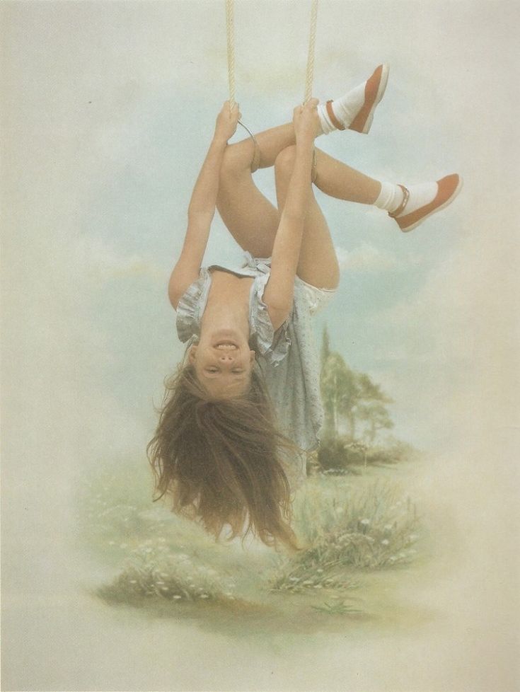 François-Gillet-Girl-hanging-upside-down-1982 Hanging Upside Down, Chronicles Of Narnia, Narnia, Cute Characters, Figure Painting, Beck, Upside Down, Dating Site, Painting & Drawing