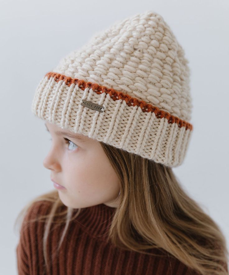 The best accessory for kid’s winter activities is the Vail. This beanie is defined by a chunky knit to keep your little one toasty warm all season long. Inside is a plush band ensuring extra comfort. Contrasting knit patterns gives the Vail an elevated, textured look to go with anything. Halo Style, Wearing A Hat, Find Color, Orange Cream, Felt Hat, Winter Activities, Fedora Hat, Fashion Pictures, Hat Sizes