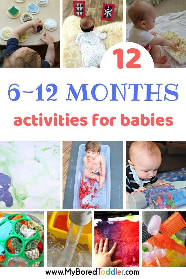 twelve months activities for babies to play with