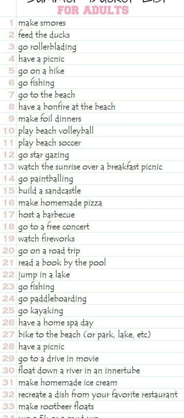 the ultimate summer bucket list for kids to do in the pool or on the beach