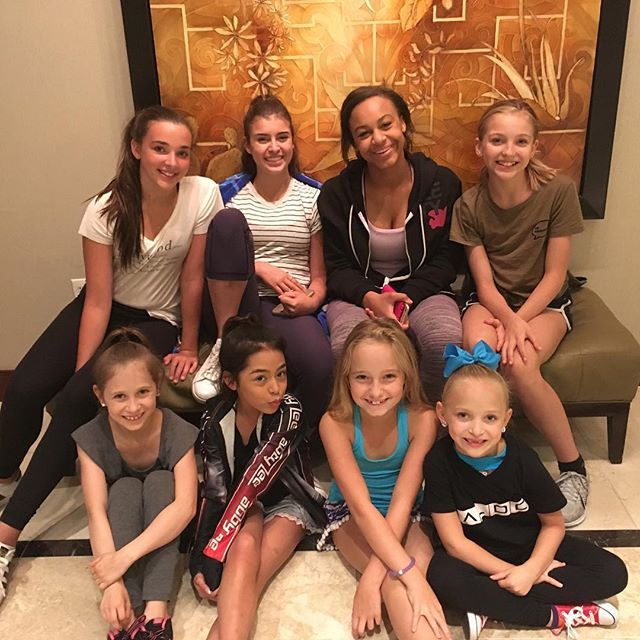 We are here and ready to rock Vegas! #fightcamp#dancemoms#season7#aldcla#team#lovethesegirls Georgia Productions, Dance Moms Minis, Dance Moms Photos, Dance Moms Kenzie, Gymnastics Academy, Dance Moms Clips, Nia Sioux, Brynn Rumfallo, Dance Moms Season