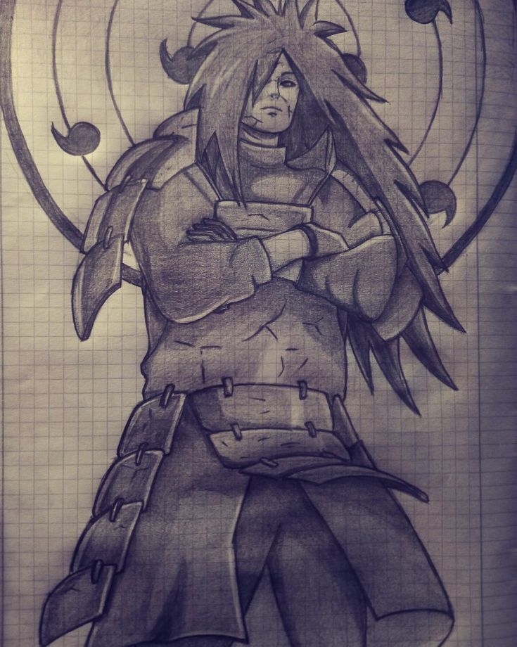 a drawing of an anime character with long hair