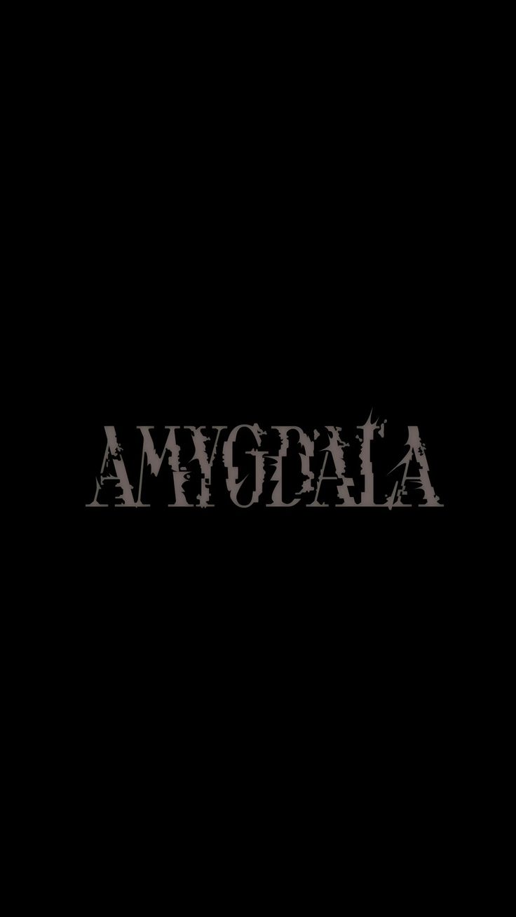 the word amogala is written in black and white ink on a dark background