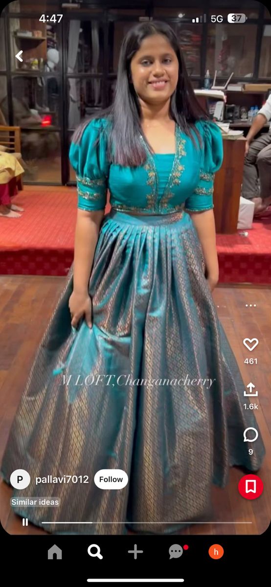 Gowns In Saree, Saree To Half Saree Designs, Langa Dhawani Blouse Design, Long Frocks With Sarees Pattu, Lehangas With Old Pattu Saree, Crop Top Lehenga From Saree, Saree To Lehanga Ideas, Narayana Pattu Blouse Designs, Crop Top Blouse Designs For Lehanga