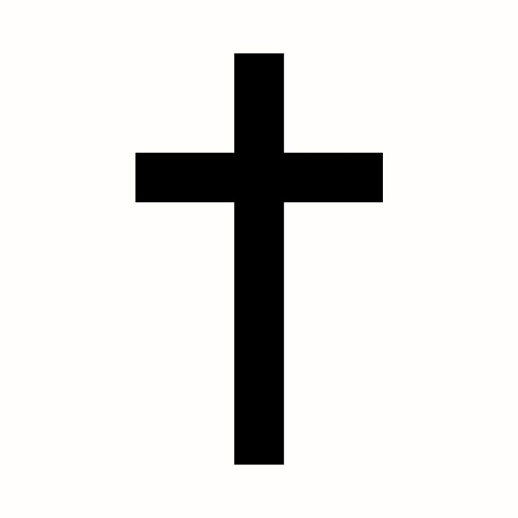 a black and white photo of a cross