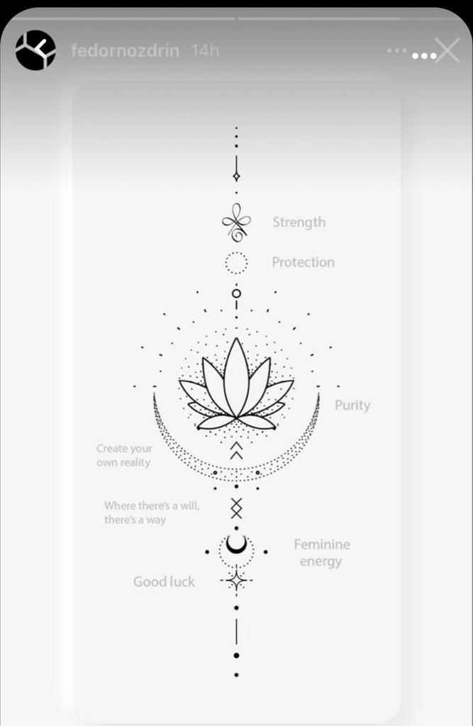 an image of a lotus flower with the words, strength protection and energy on it