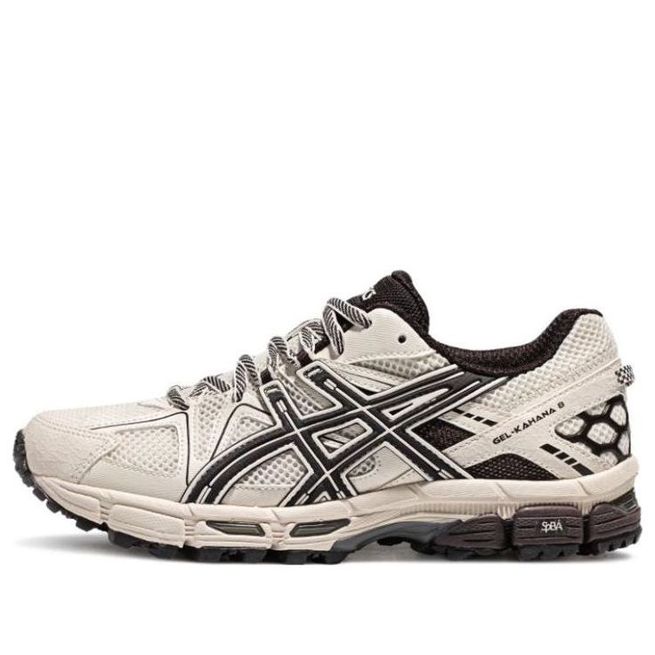 Shop (WMNS) ASICS Gel-Kahana 8 'Sand' 1012B695-200 at KICKS CREW — your go-to for authentic, stylish sneakers. Whether for fashion, performance, or collection, find your perfect pair with us. Asics Beige Running Sneakers, Asics Beige Sneakers For Sports, Beige Asics Sneakers For Sports, Asics Wrestling Shoes, Retro Running Shoes, Nike Shoes Air Force, Asics Shoes, Aesthetic Shoes, Vibe Clothes