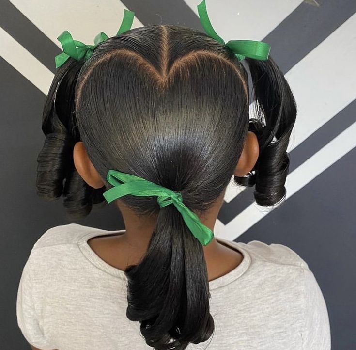 Silk Press Ponytail, Kids' Hairstyles, Toddler Braided Hairstyles, Cute Toddler Hairstyles, Silk Press Natural Hair, Lil Girl Hairstyles, Sleek Ponytail Hairstyles, Toddler Hairstyles Girl, Natural Hairstyles For Kids