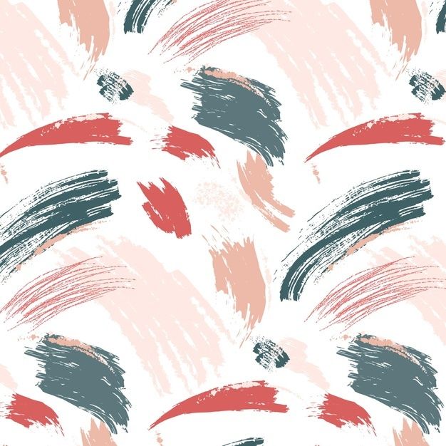 an abstract pattern with red and blue brush strokes