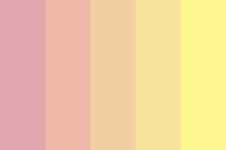 a pink and yellow background with vertical stripes