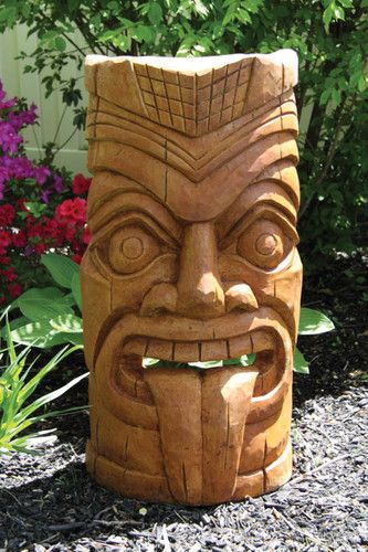 an image of a tiki statue on instagram