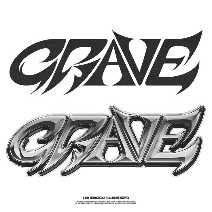 Crave Logotype Heavy Metal Font, Black Metal Font, Font Styles Alphabet, Cool Fonts Alphabet, Edgy Fonts, Alphabet Graffiti, Graffiti Lettering Alphabet, Christian Graphic Design, Metal Font