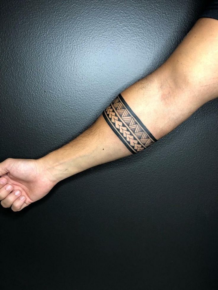 a man's arm with a tattoo on it