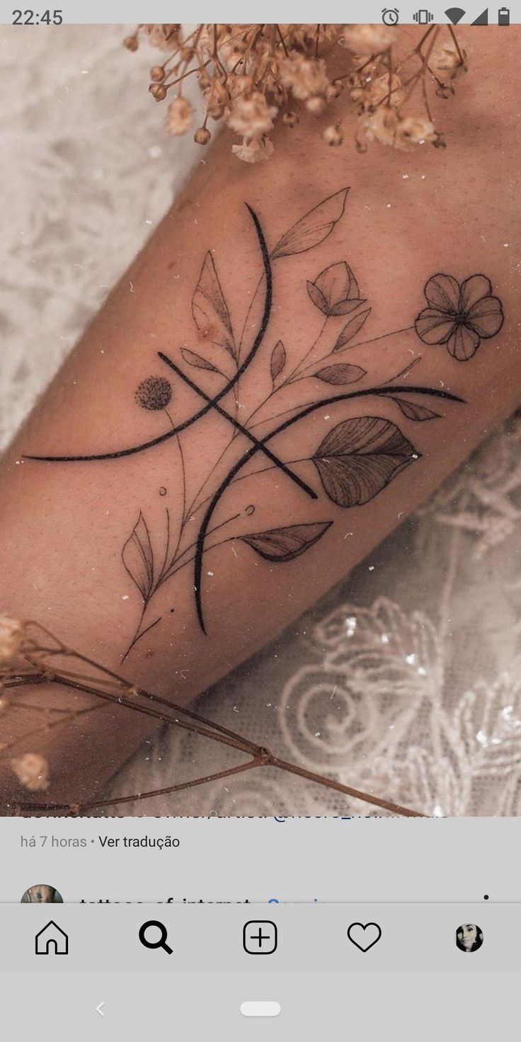 GeminiFlowers Gemini Floral Constellation Tattoo, Gemini Zodiac Flower Tattoo, Flower Gemini Tattoo, Gemini Shoulder Tattoos For Women, Pisces Daughter Tattoo, Air Gemini Tattoo, Gemini Tattoo Flower, Pisces Tattoo With Flowers, Unique Gemini Tattoo Ideas