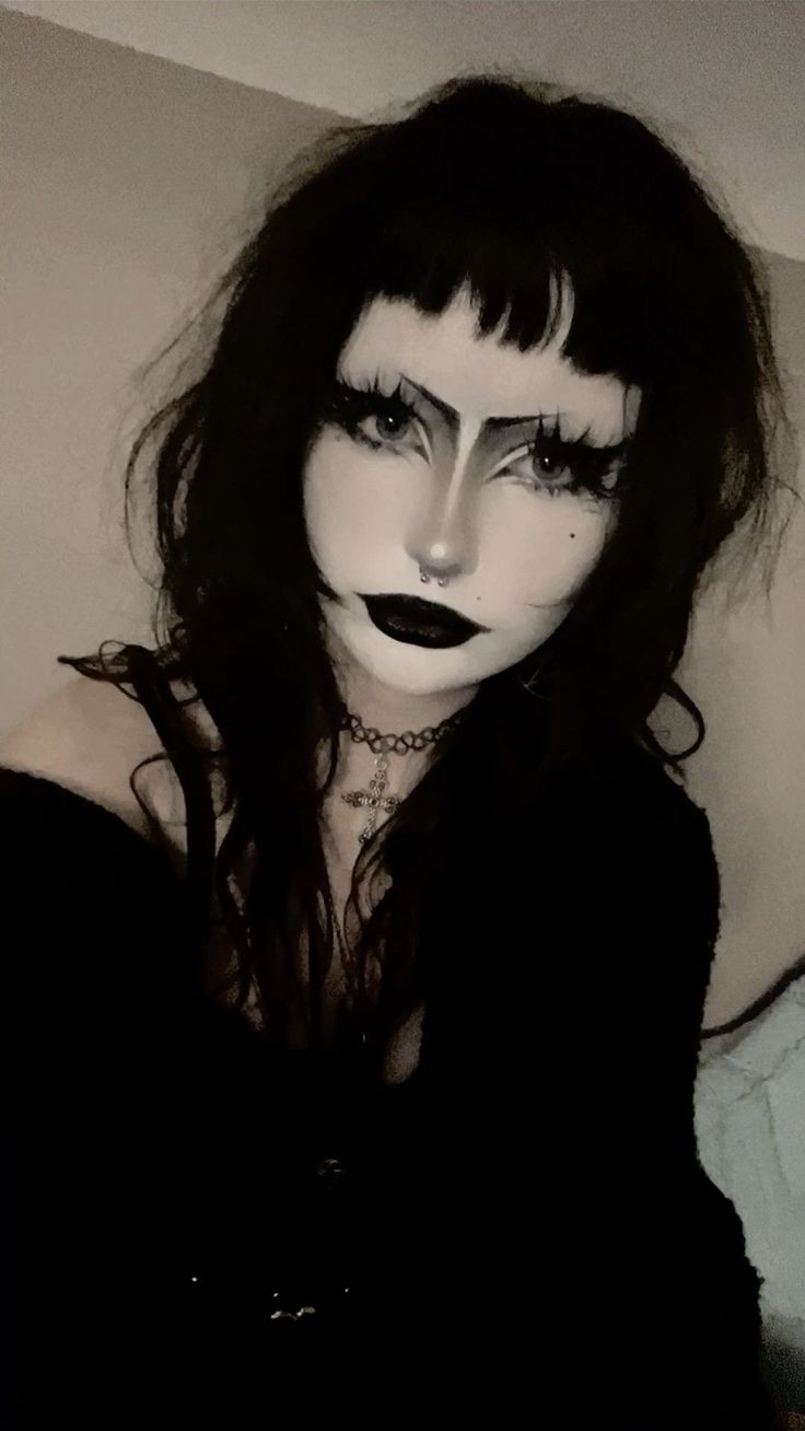 @tootiefruityfarts if repost! Dr Avery, Goth Makeup Looks, Trad Goth Makeup, Types Of Goth, Goth Gifts, How To Impress, Tinted Brow Gel, Goth Subculture, Alt Makeup