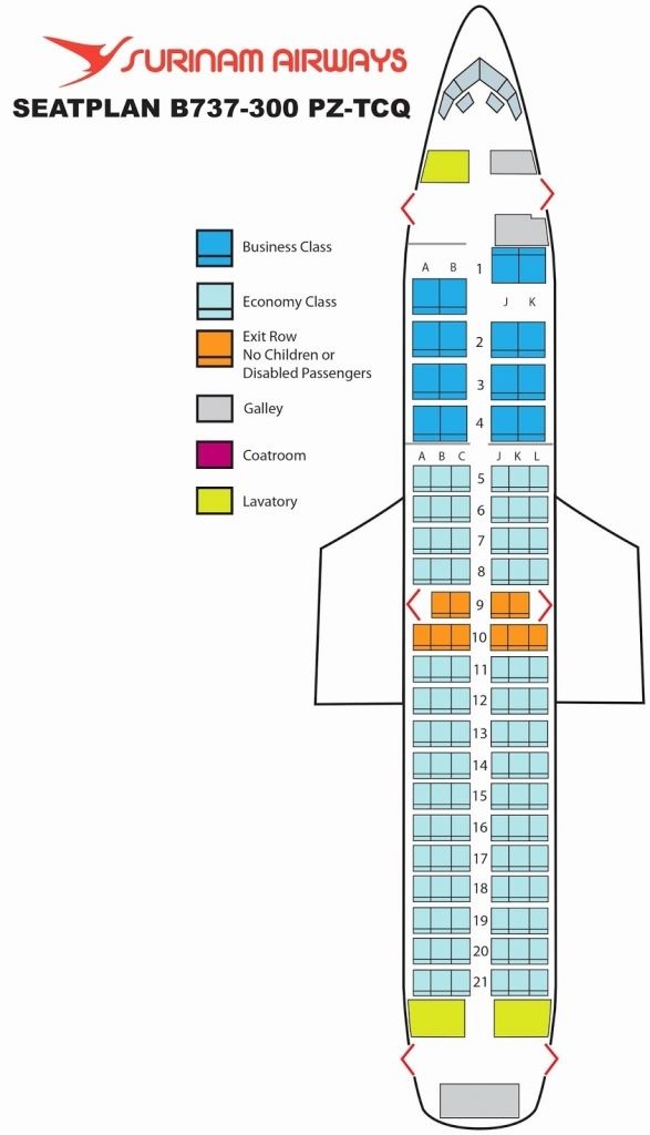 Boeing 737-800 Seating Chart United