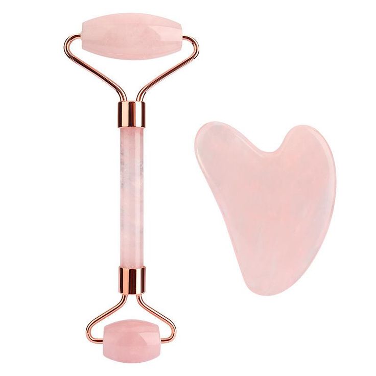 Implement essential self-care with this 2 in 1 rose quartz beauty tool. Featuring 6,000 sonic vibrations per minute, Dr. Madh's rose quartz sculpting tool promotes skin that is tighter, firmer and lifted. Lifting Facial, Face Tools, Jade Roller, Face Roller, Skin Care Items, Roller Set, Facial Roller, Skincare Tools, Massage Roller