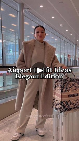 11K views · 172 reactions | Airport outfit ideas - elegant edition. What do you like to wear for the airport? #airportoutfit #airportoutfits #traveloutfit #traveloutfitideas #airportlook #airportlooks #elegantoutfit #elegantoutfits #elegance #classylady #elegantworkwear #howtodress #howtobeelegant #elegantlady | Elegance Feed | Zimmer90 · What Love Is Airport Outfit Elegant, Elegant Airport Outfit, Classy Airport Outfit, Elegant Work Wear, Trail Outfits, Airport Chic, Airport Outfit Ideas, Air Port Outfit, Elegant Wardrobe