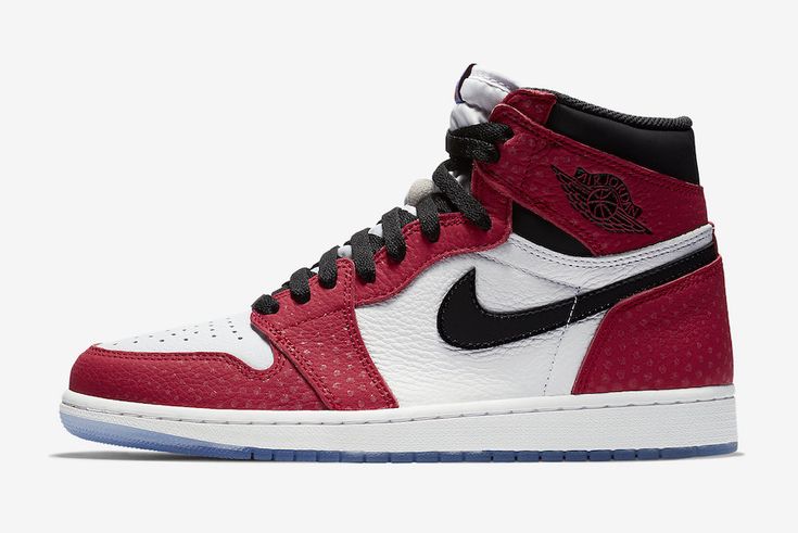 Miles Morales and Jordan Brand team up for an AJ 1. Sepatu Air Jordan, Red Jordans, Jordan Ones, Dr Shoes, Origin Story, Jordan Red, Jordan 1 High Og, Air Jordan 1 Retro High Og, Air Jordan 1 Retro High