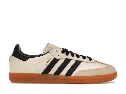 adidas Samba OG Cream White Sand Strata (Women's) - ID0478 - US Adidas Samba Cream, Virtual Wishlist, Luxury Brands Shopping, Uni Fits, Cream Outfit, Luxury Clothing Brands, Shopping Wishlist, Trendy Shoes Sneakers, Pretty Shoes Sneakers