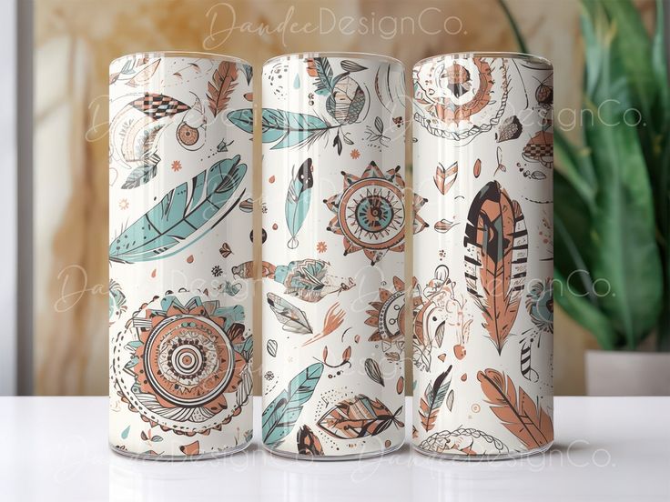 Boho 20oz Tumbler Design Boho Feathers Tumbler Sublimation - Etsy Boho Tumbler, Star Bible Verse, Fluffy Cows, Floral Png, Boho Feathers, Free Tumbler, Trendy Boho, Photo Editing Software, Tumbler Design