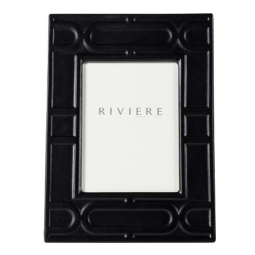 a black frame with the word riviere on it