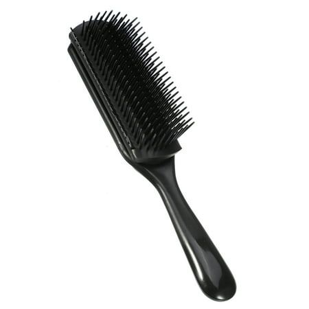 A good combing can effectively reduce damage to hair. The detangling brush effectively separates tangles and eliminates tangles without pulling or breaking. Women's detangling hair brush is suitable for all hair types, long hair, short hair, straight hair, curly hair, thick or fine hair, wet hair, dry hair, and even wigs. Also suitable for men's and children's daily brushing, styling and detangling loose hair. The travel wet hair brush is made of good material, portable, and suitable for outing Hair Brush For Curly Hair, Wet Hair Brush, Brush For Curly Hair, Short Hair Straight, Detangling Hair, Black Brush, Detangling Hair Brush, Loose Hair, Hair Dry