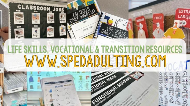 Adulting Made Easy | Secondary Special Education Resources