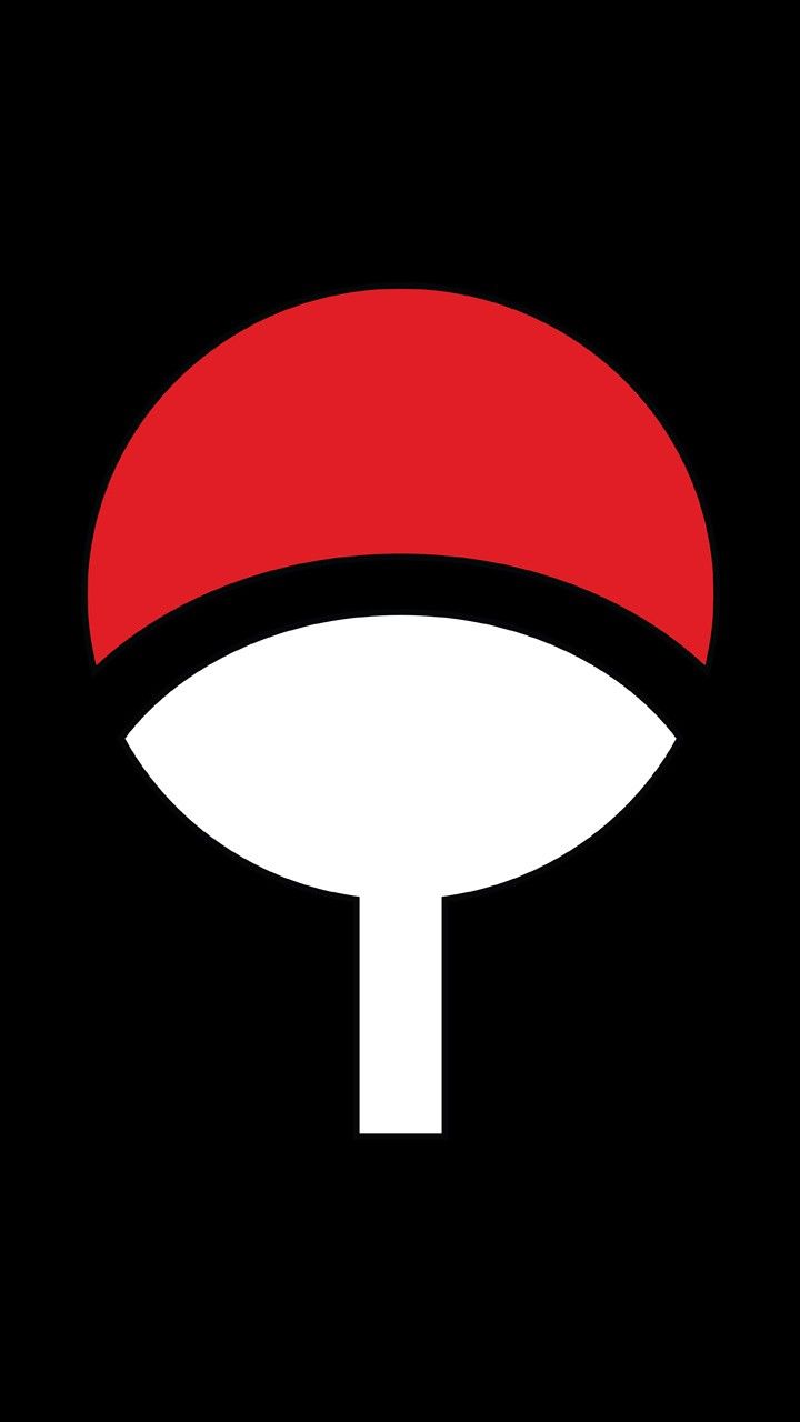 a black background with a red and white mushroom on it's side, in the middle of the image