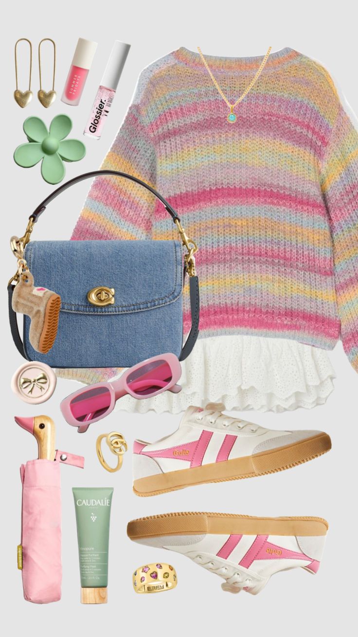 Pink Ootd, Soft Feminine Outfits, Feminine Outfits, Outfit Inspo Casual, Soft Feminine, Cute Preppy Outfits, Looks Street Style, Full Of Love, Simple Trendy Outfits