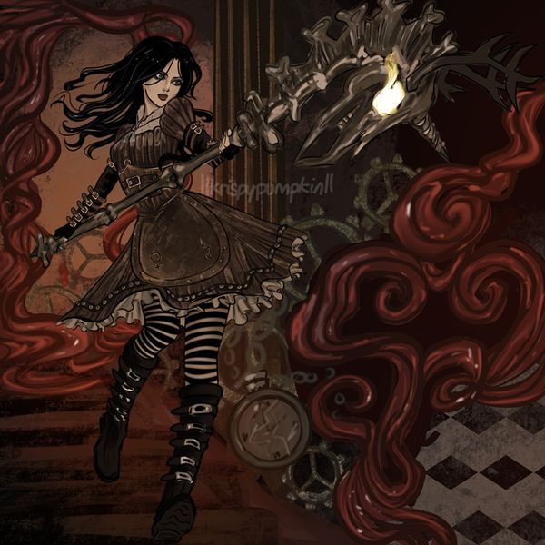 Alice Madness Returns Anime, Alice Madness Returns And Alice, Alice In Madness Art, Alice Return To Madness Art, Me Characters Core, Alice Madness Aesthetic, Me Character Core, Alice Liddell Icon, Alice Madness Returns Pfp