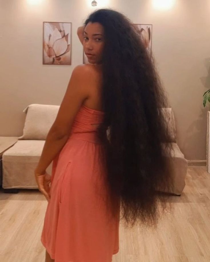 LongHair (@longhairlover99) • Instagram photos and videos Long Hair On Black Women, Thigh Length Natural Hair, Long Healthy 4c Hair, Long Healthy Hair Black Women, Long Black Women Hair, Long 4a Curly Hair, Long African Hair, Natural Long Hair Black Women, Thick Braids For Black Women