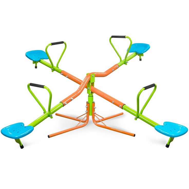 an assortment of toys that are in the shape of a spiralle with handles and seats