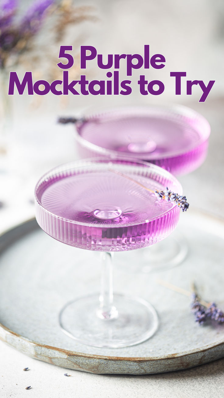 Purple Mocktails Taste Sense, Happily Ever After Party, Ever After Party, Purple Drinks, Gin Sour, Refreshing Recipes, Butterfly Pea Flower Tea, Party Wedding Reception, Purple Cocktails