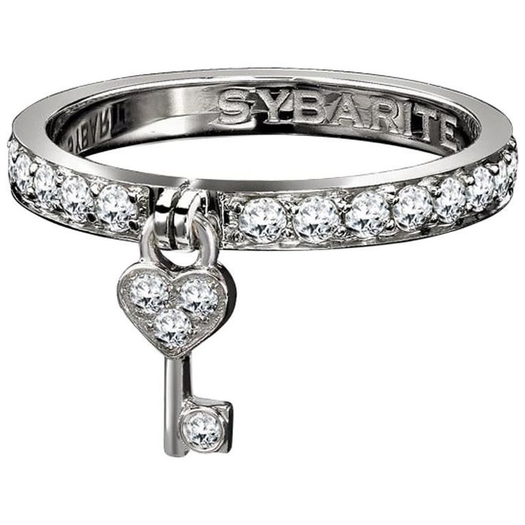 Everyday dangle ring to add a little charm to your look, this ring is the key to completing your collection. 3.5gr white gold (18K), 0.73ct white diamonds. UK Size E Dangle Ring, Sunburst Ring, Gothic Ring, Charm Ring, Princess Ring, Heart Key, White Diamond Ring, Bracelet Love, Gothic Rings