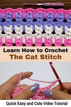 the crochet video guide for beginners to learn how to crochet